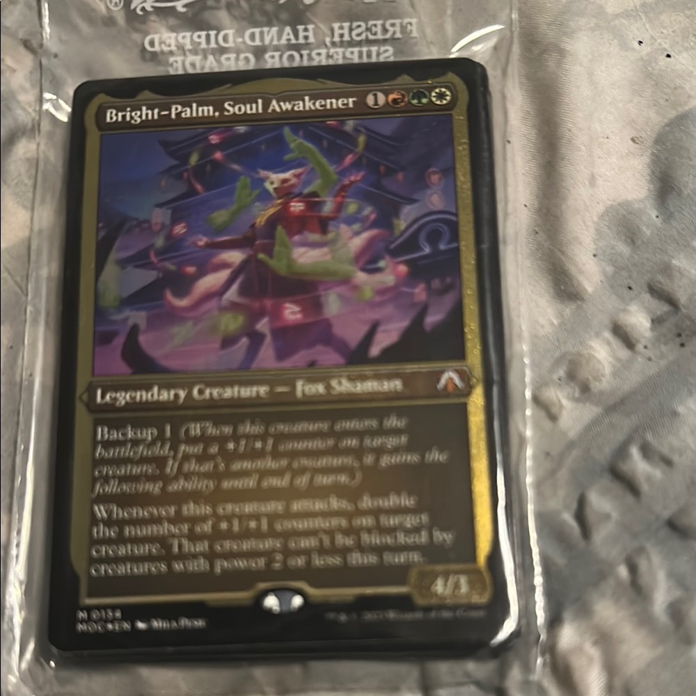 Magic Card - Bright-Palm, Soul Awakener - Multicolor
